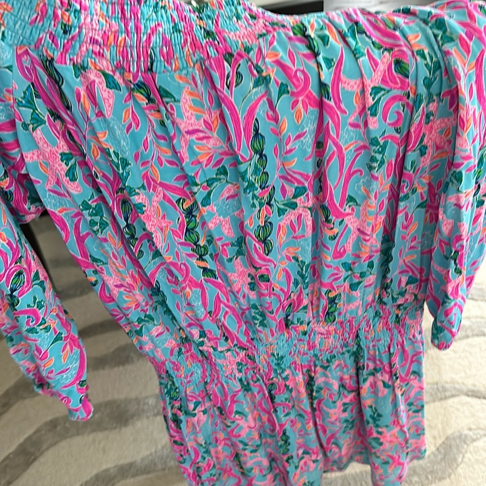Adorable Lilly Pulitzer Skort romper sz large